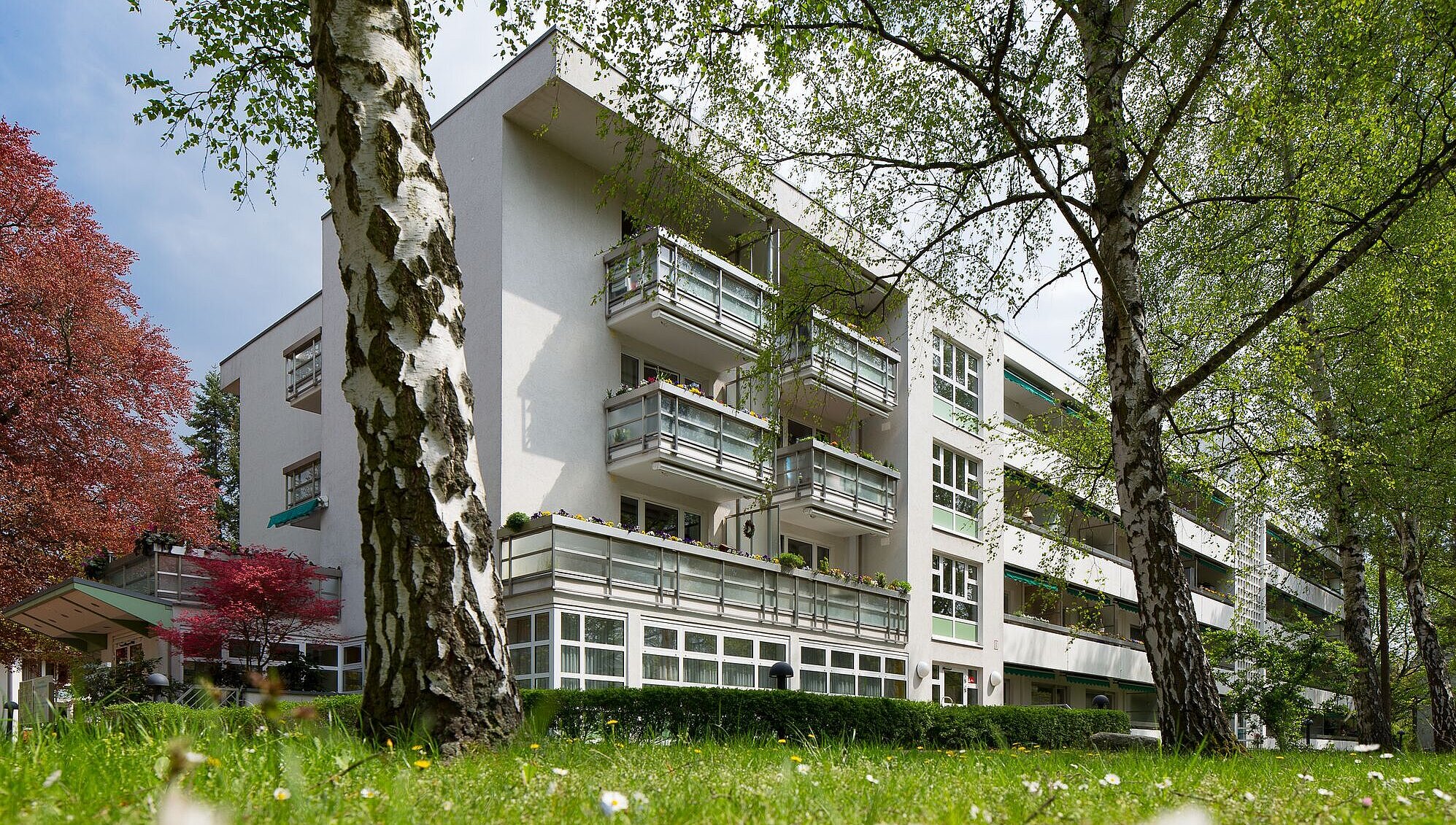 Außenansicht des Pflege & Wohnen Hubertus (Betreutes Wohnen) Außenansicht des Pflege & Wohnen Hubertus (Betreutes Wohnen)