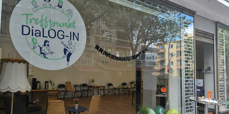 Treffpunkt DiaLOG-IN Schaufenster Treffpunkt DiaLOG-IN