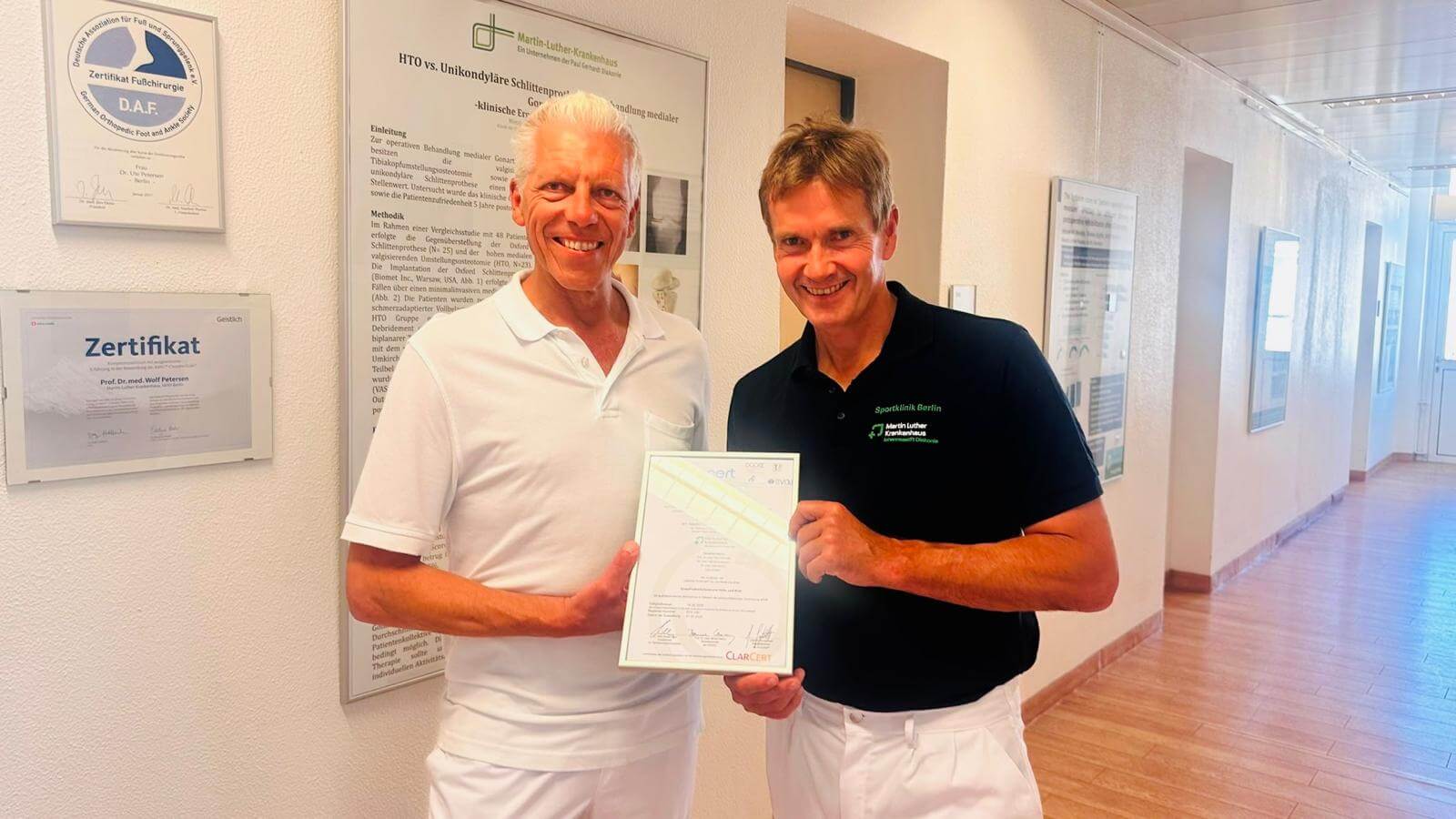ClarCert Endoprothetik Re-Zertifizierung Martin Luther Krankenhaus Berlin 2026 ClarCert Endoprothetik Re-Zertifizierung Martin Luther Krankenhaus Berlin 2026
