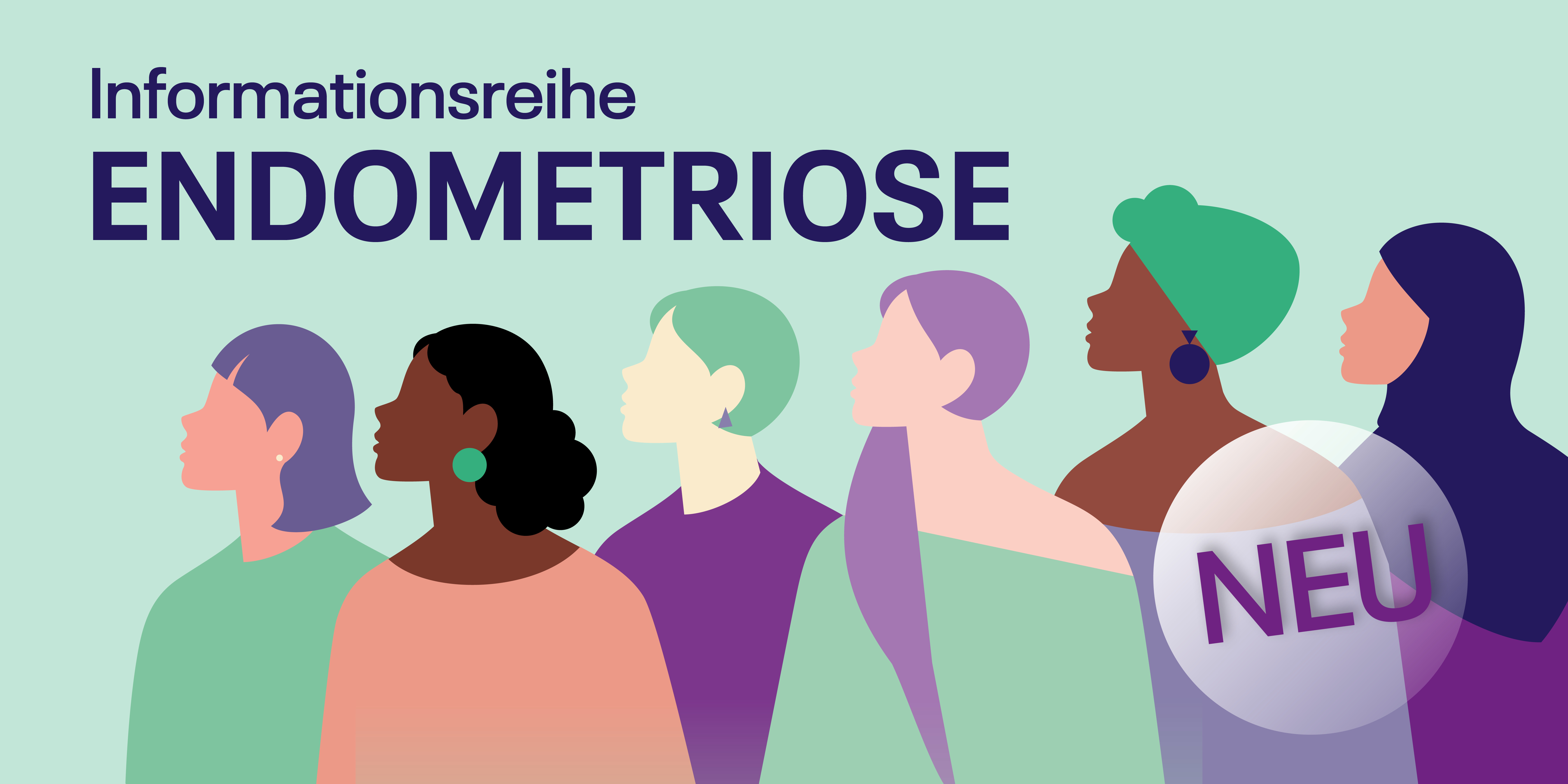 Endometriosezentrum des Martin Luther Krankenhauses startet neue Informationsreihe „Leben mit Endometriose“ Titelbild der neuen Informationsreihe im Endometriosezentrum des Martin Luther Krankenhauses